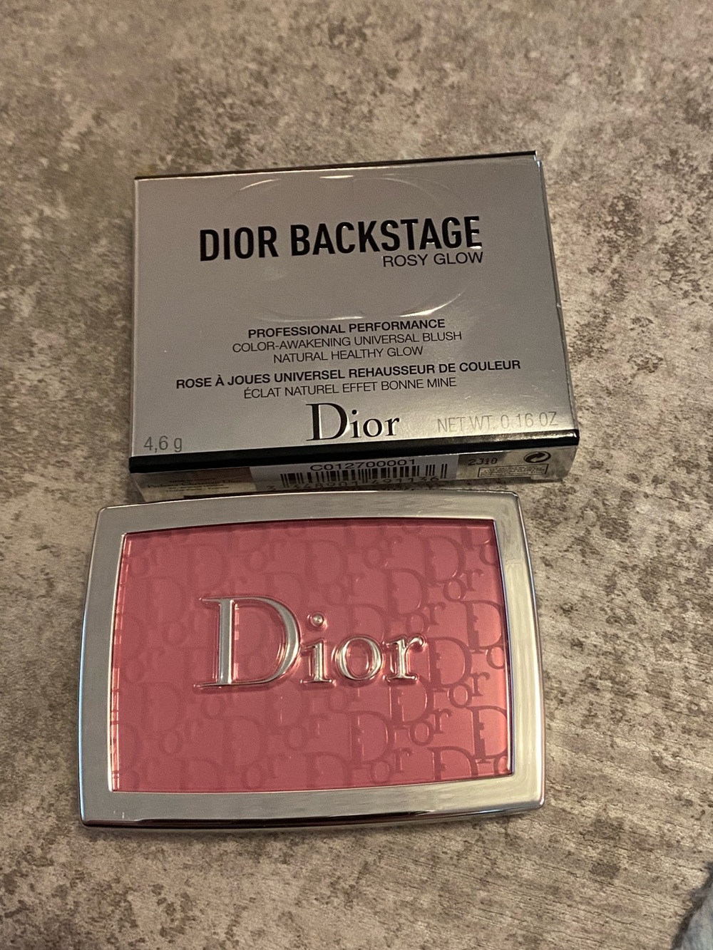 Dior Backstage Rosy Glow Blush 001 Pink BRAND NEW IN BOX NEVER USED